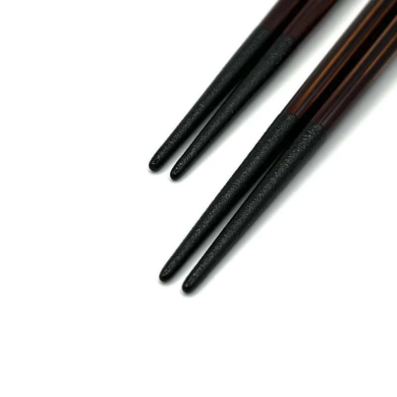 【送料無料】越前漆器　MR八角春慶先乾漆　夫婦箸セット【桐箱入】 1枚目