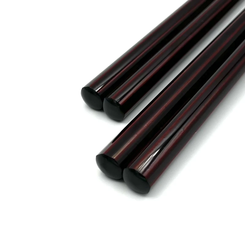 【送料無料】越前漆器　MR八角朱溜先乾漆　夫婦箸セット【桐箱入】 2枚目