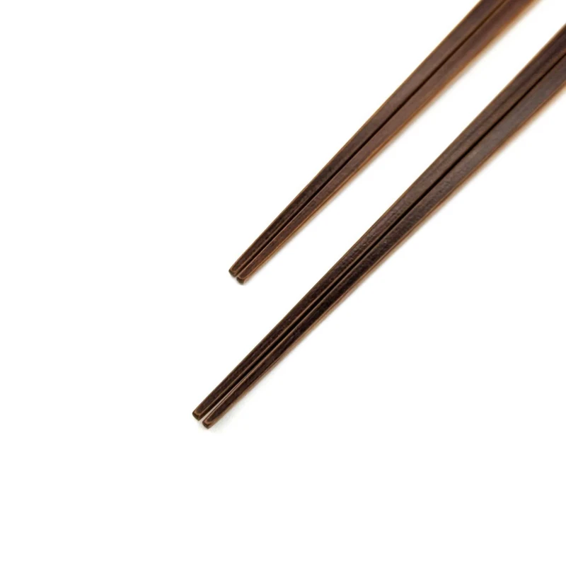【送料無料】百年煤竹箸　夫婦箸セット【桐箱入】 1枚目