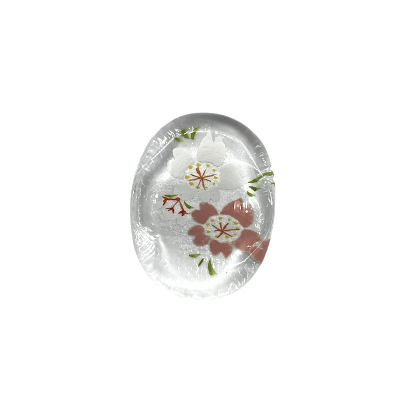 しだれ桜　楕円箸置