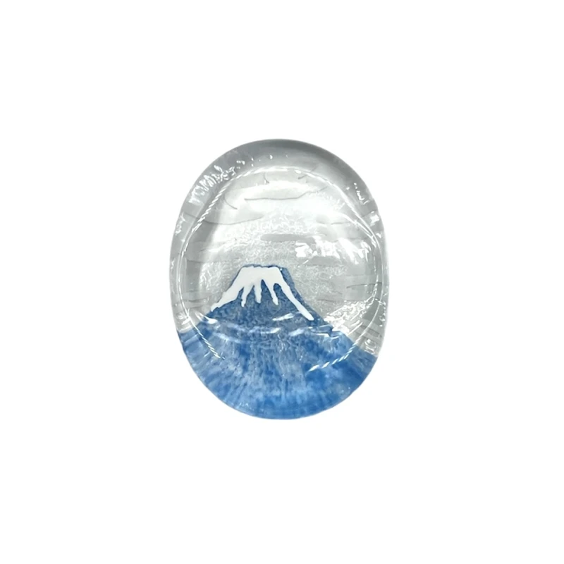 富士山　楕円箸置
