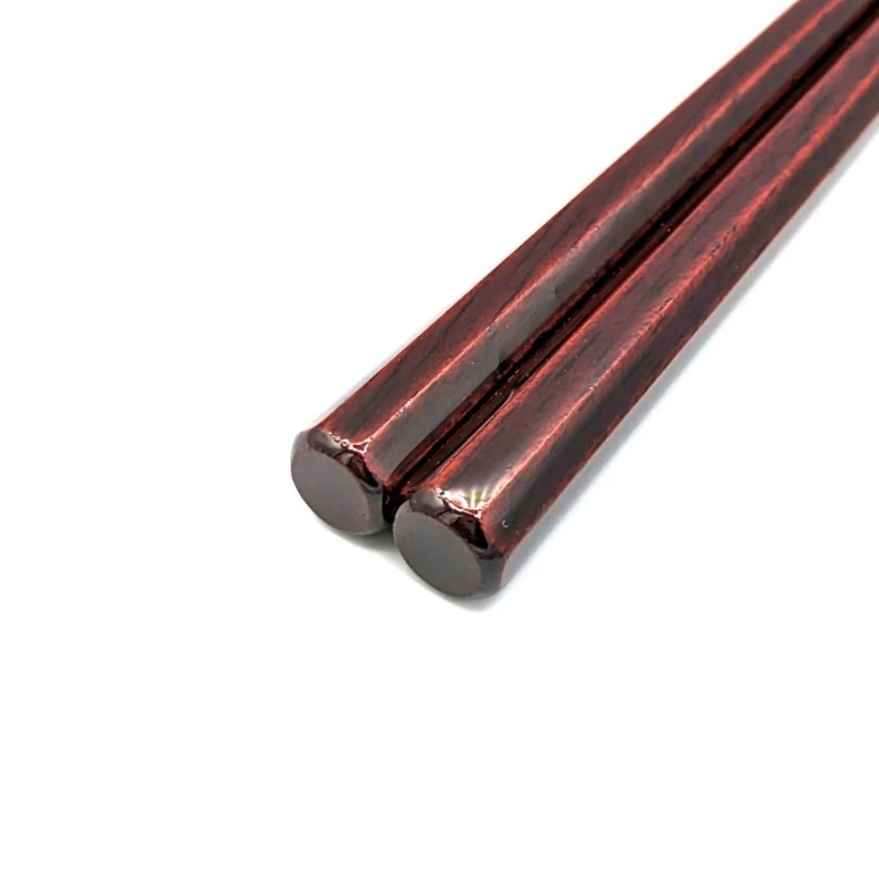 越前漆器　サッチーネ八角透き漆仕上げ(中) 2枚目