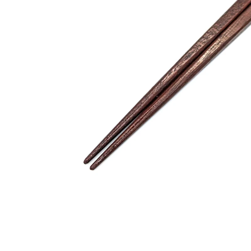 木曽塗　とんがり沈金(黒) 1枚目