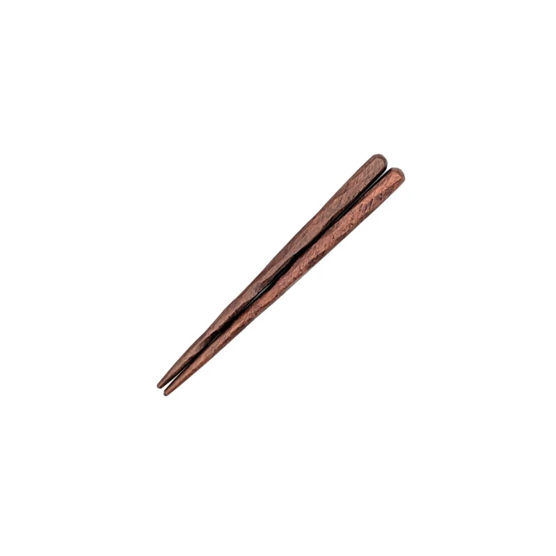 けずり子供箸　拭漆　12cm 3枚目