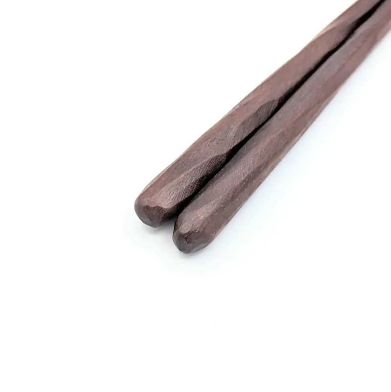 けずり子供箸　拭漆　14cm 2枚目