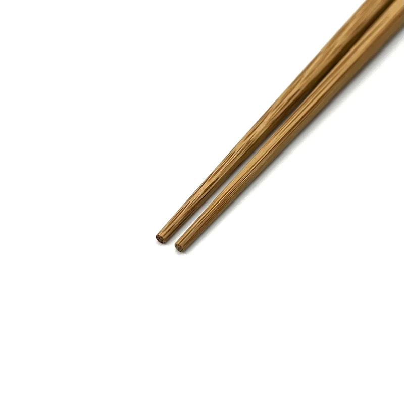 京・嵯峨四角箸　燻し煤竹皮無し(大) 1枚目