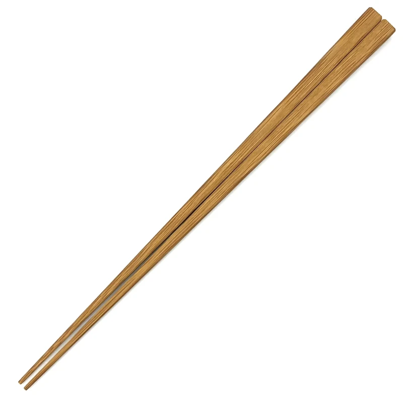 京・嵯峨四角箸　燻し煤竹皮無し(大) 3枚目