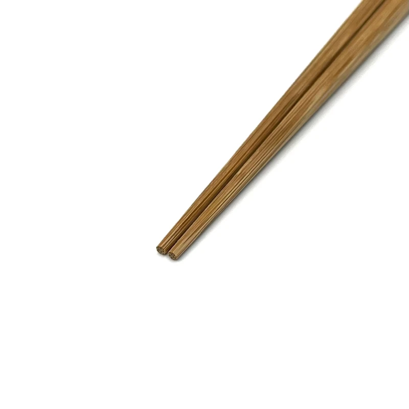 京・嵯峨四角箸　燻し煤竹皮無し(中) 1枚目
