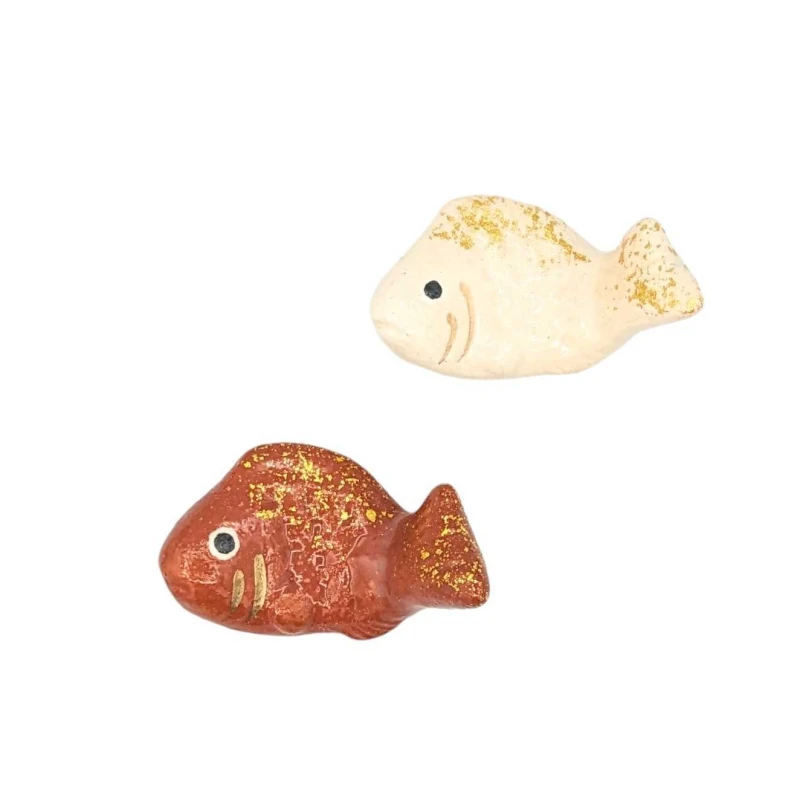 京焼　箸置　紅白鯛　ペア箸置