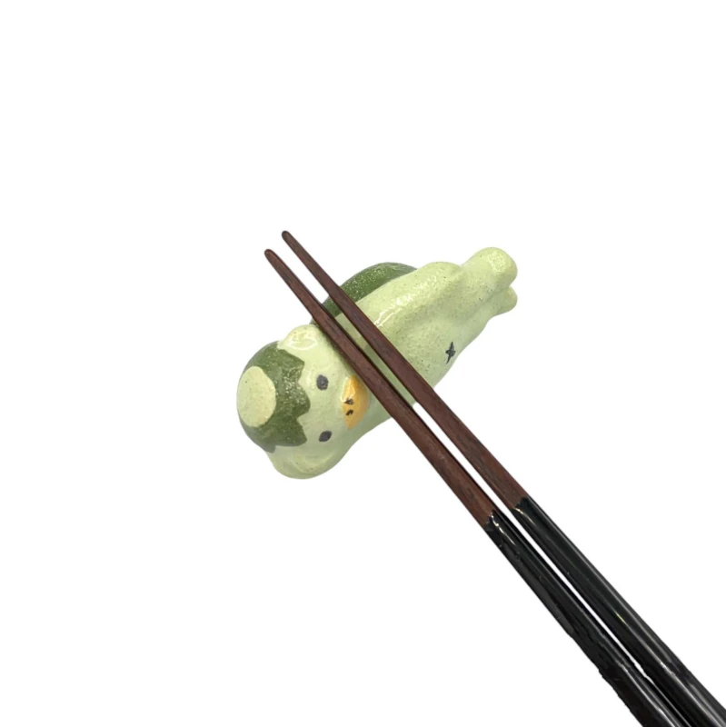 京焼　箸置　かっぱ 3枚目