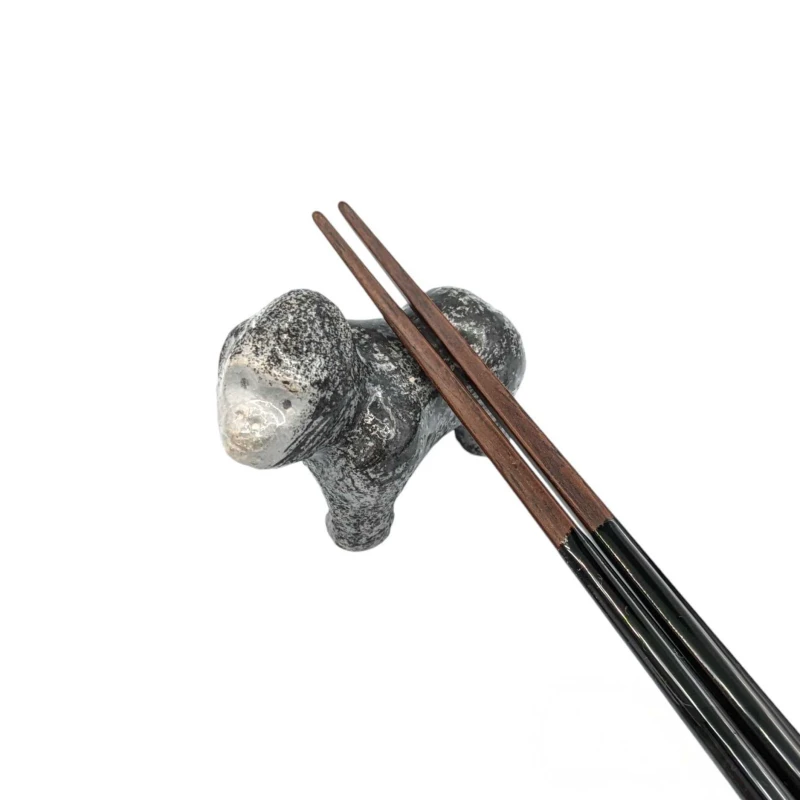 京焼　箸置　ゴリラ 2枚目