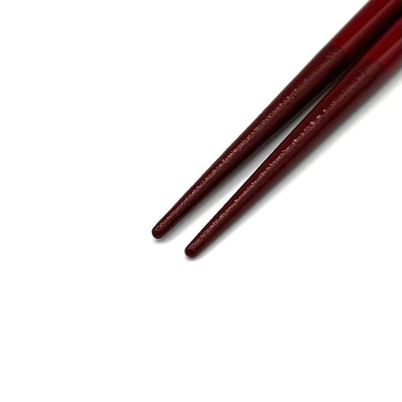 川連塗箸　沈金　唐草(中) 1枚目