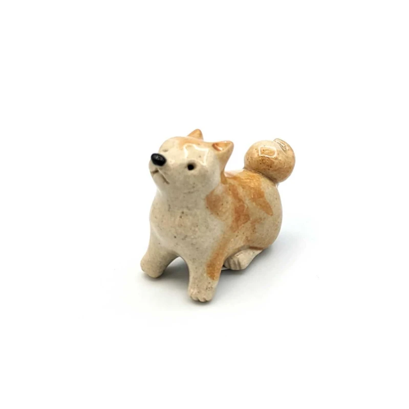 箸置　日本の犬　秋田犬　おすわり