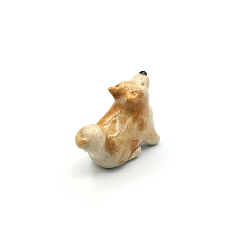 箸置　日本の犬　秋田犬　おすわり 2枚目