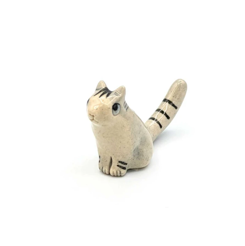 箸置　ねこ　おじぎ　ハイトラ