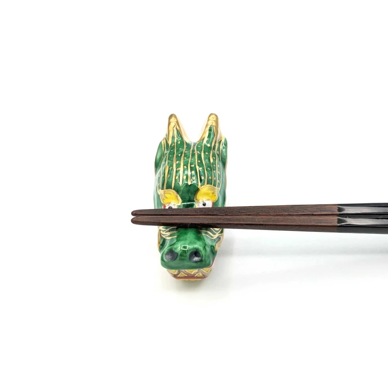 京焼　箸置　龍頭　 2枚目
