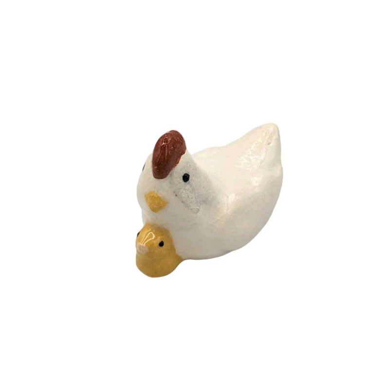 京焼　箸置　鶏