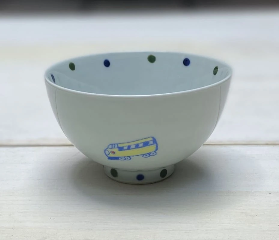 小夏オリジナル　新のりもの　茶碗　(ミニ)　 4枚目