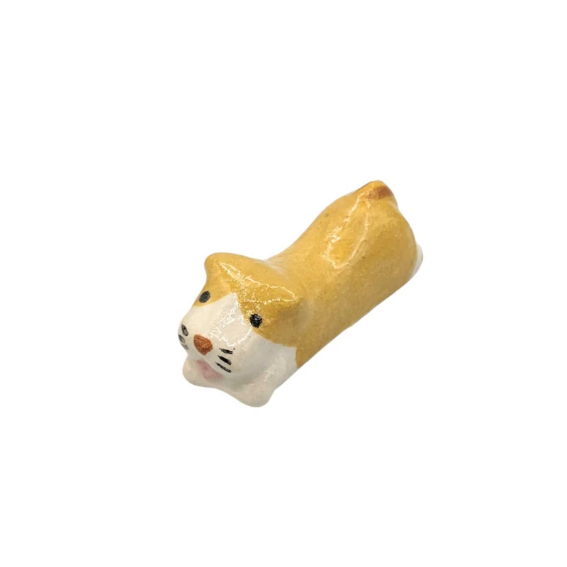 京焼　箸置　犬