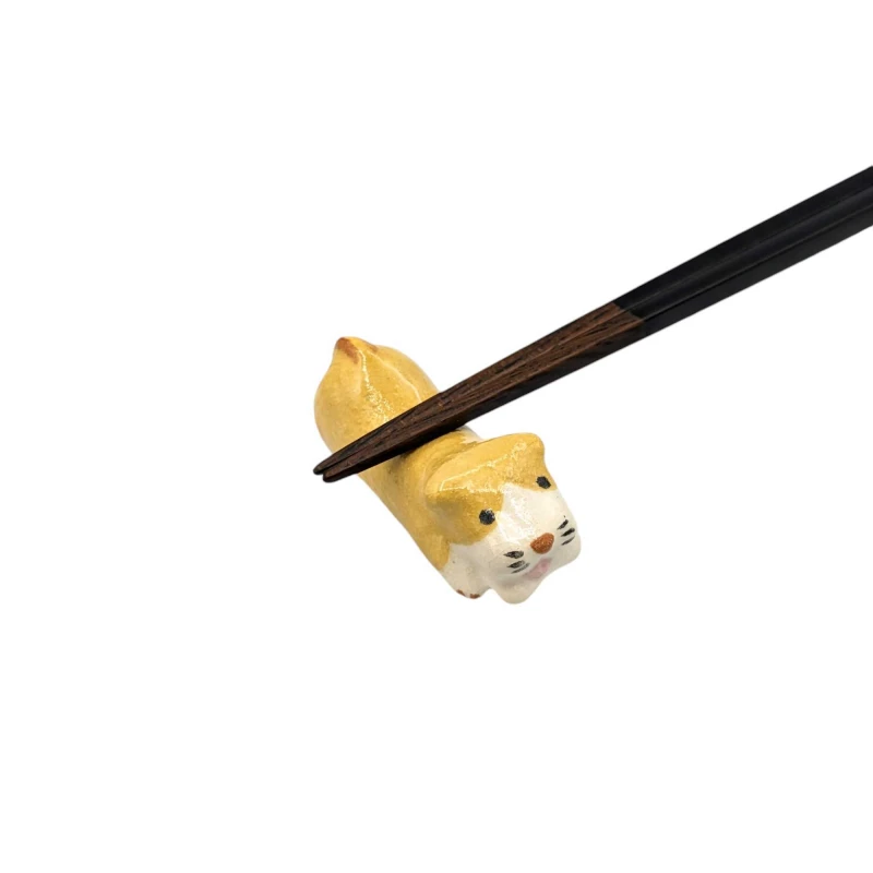 京焼　箸置　犬 2枚目
