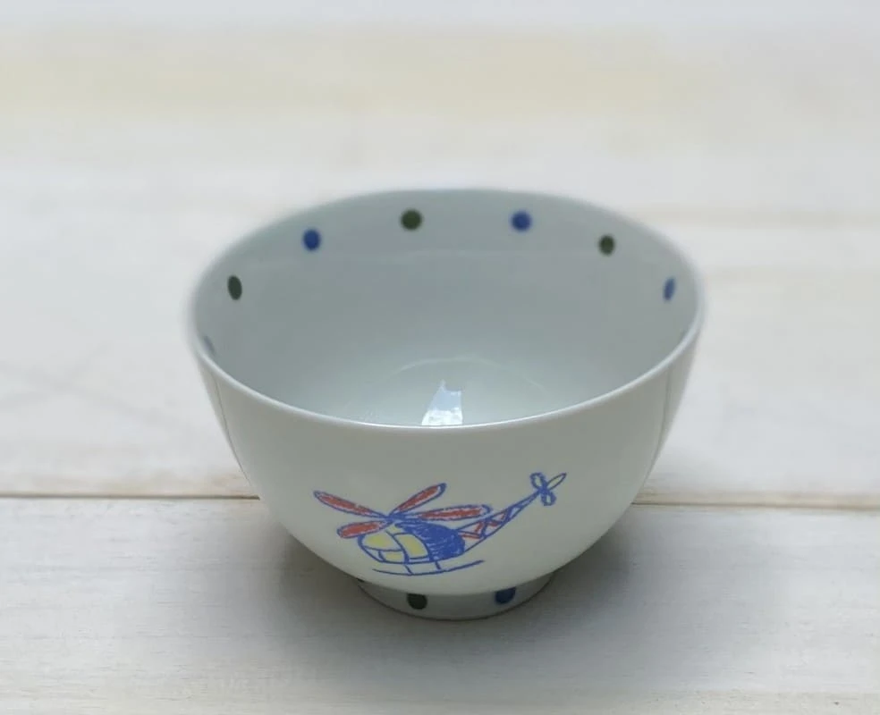 小夏オリジナル　新のりもの　茶碗　(小)　