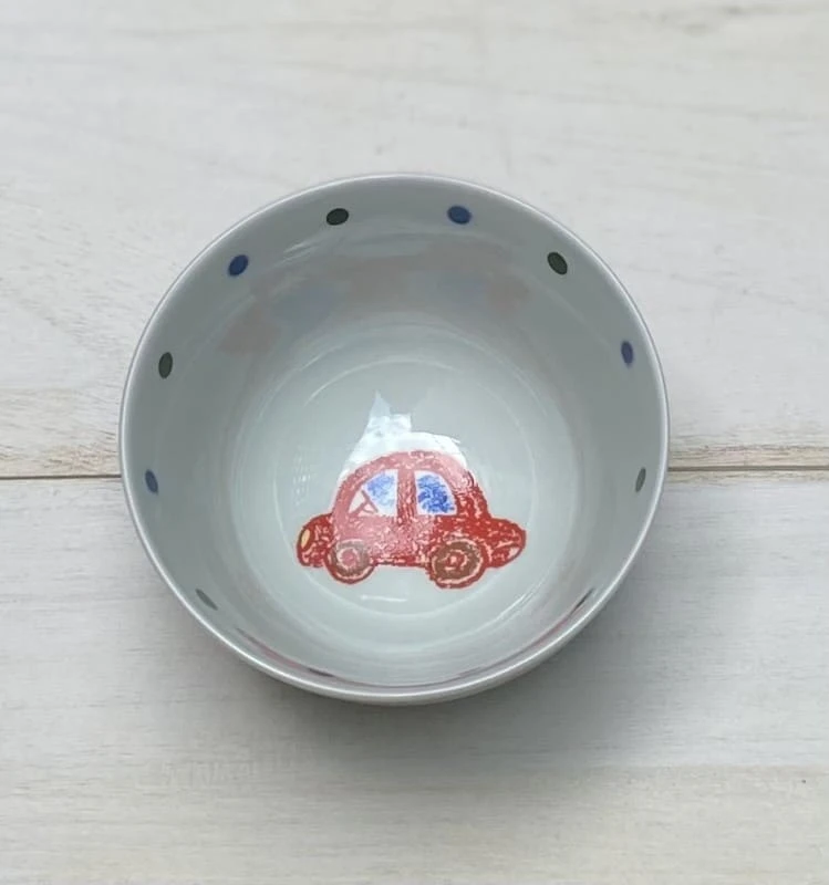 小夏オリジナル　新のりもの　茶碗　(小)　 2枚目