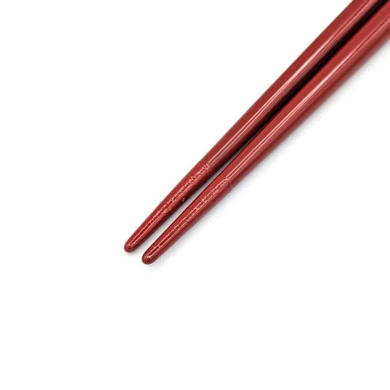 四角塗箸　先乾漆　朱　16cm 1枚目