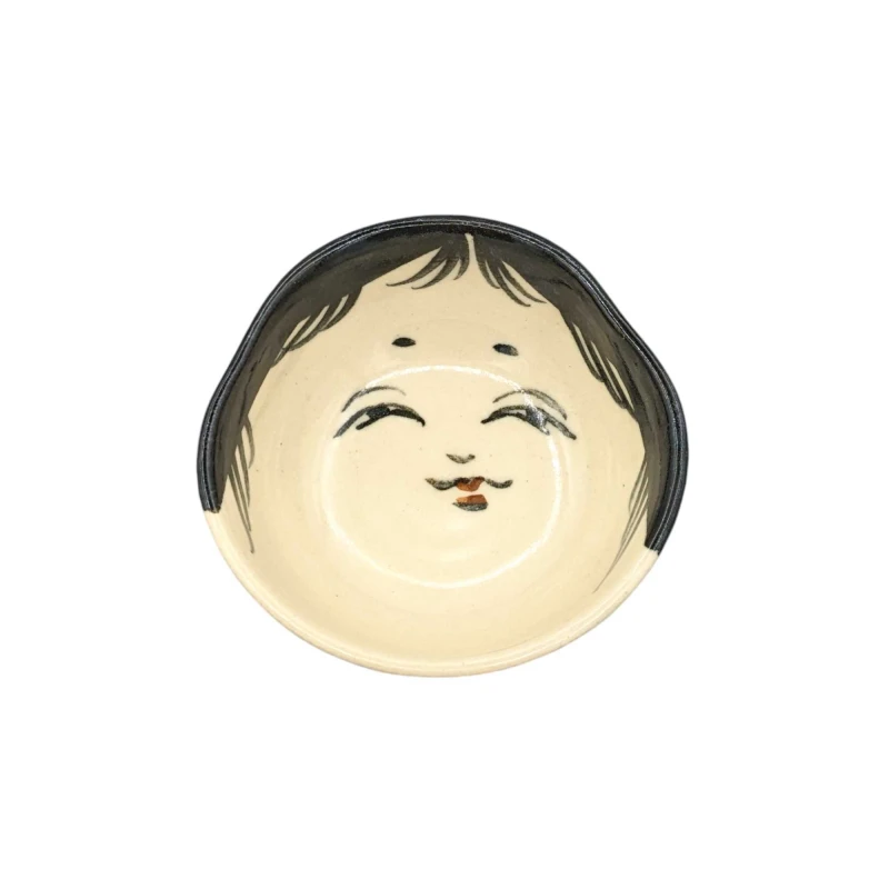 京焼　ぐい呑　お福