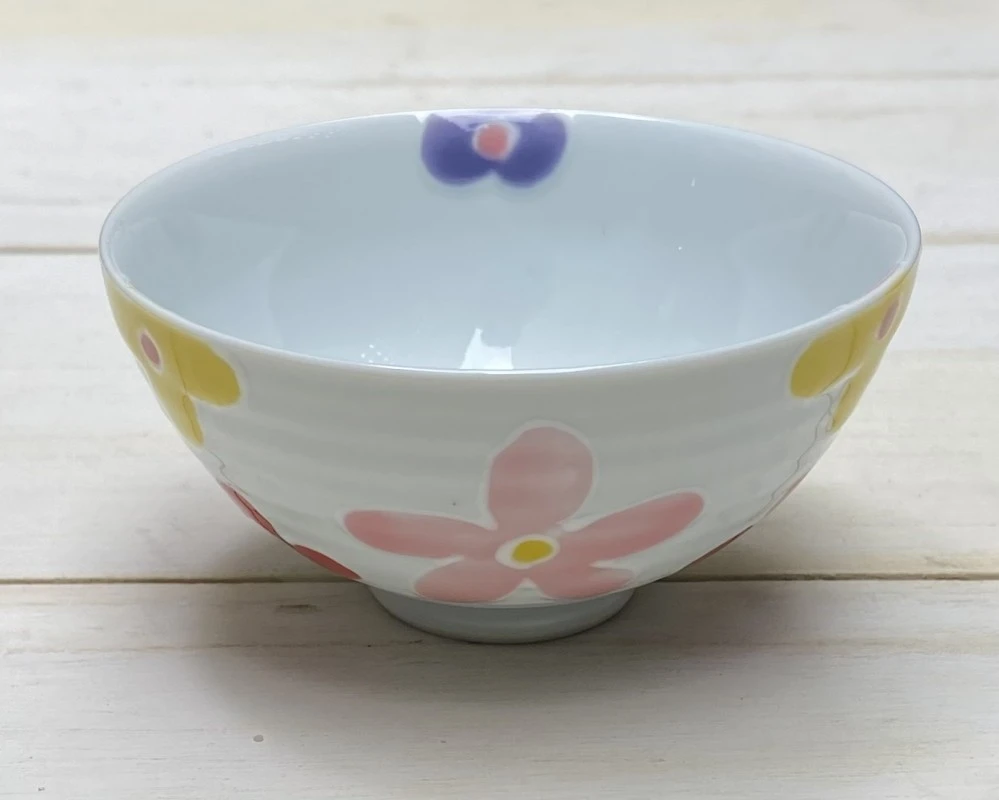 フラワー　茶碗　(ミニ) 3枚目