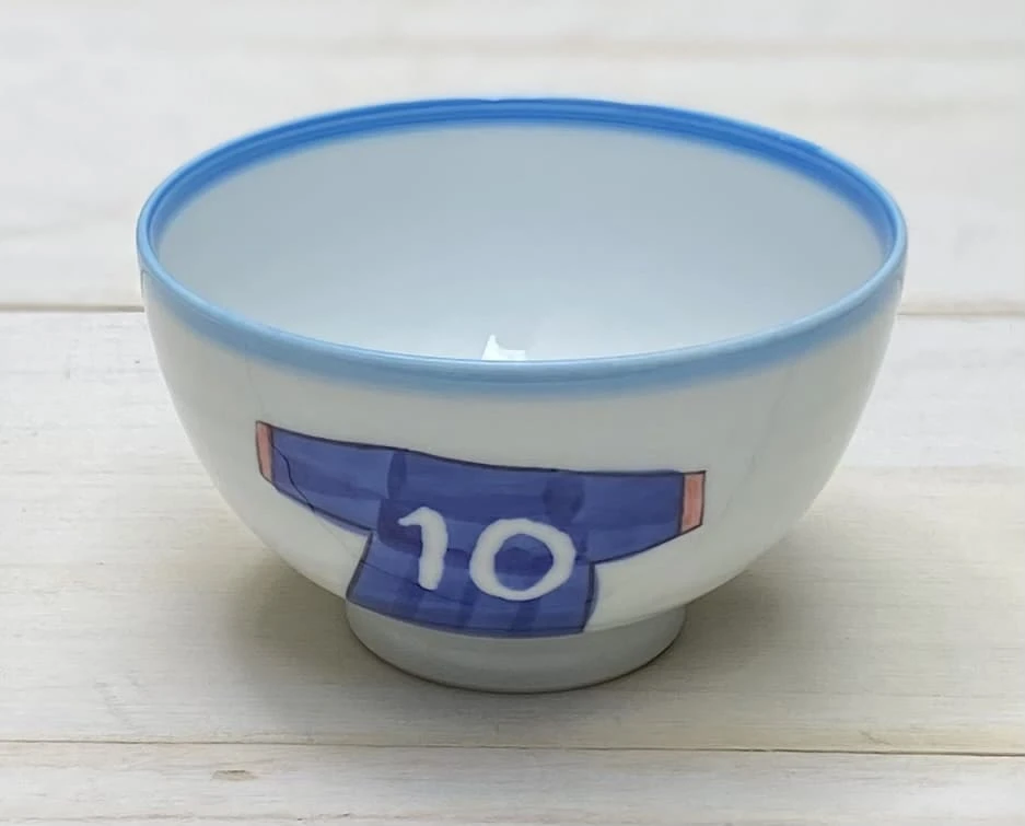 サッカー　日本　茶碗