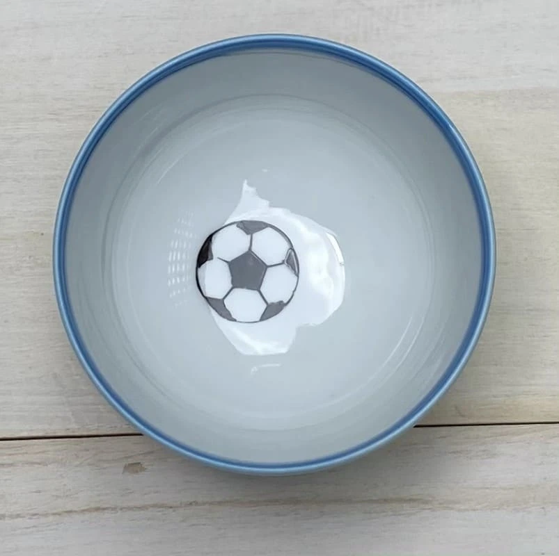 サッカー　日本　茶碗 2枚目