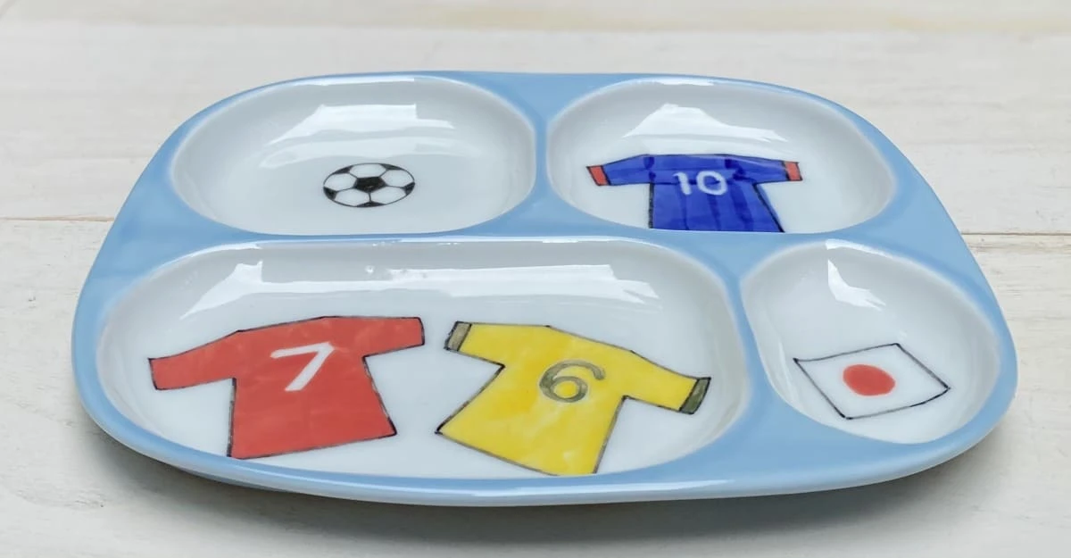 サッカー　日本　仕切りトレー 2枚目