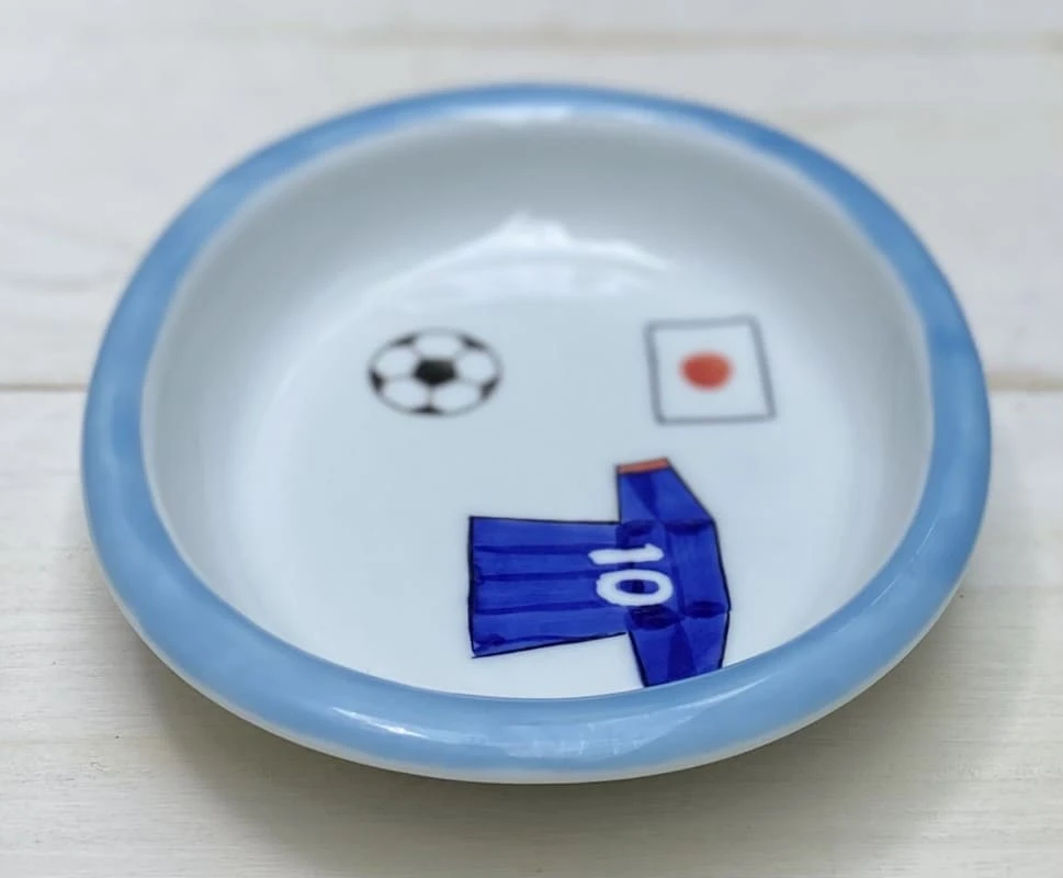 サッカー　日本　グラタン皿 2枚目