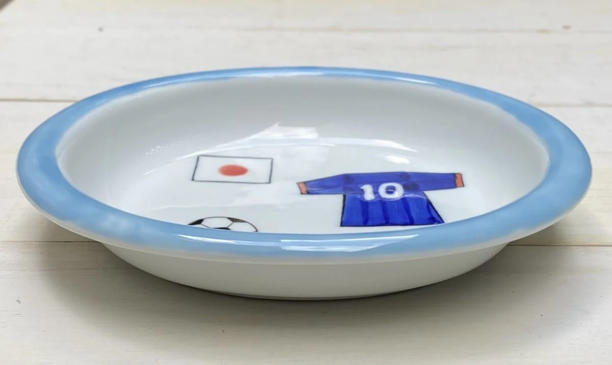 サッカー　日本　グラタン皿 3枚目