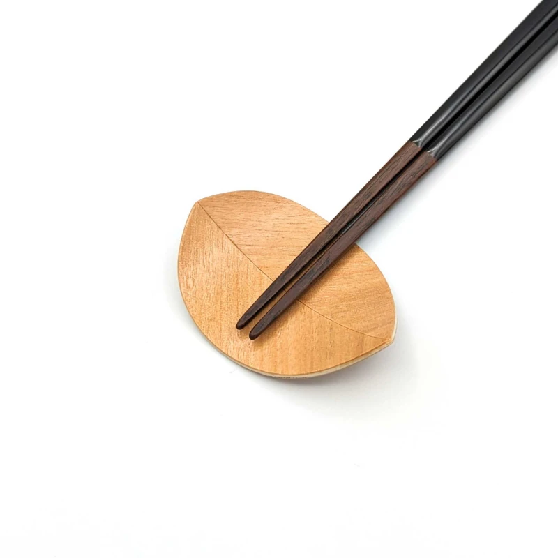 樺細工　箸置　葉枝置　さくら 3枚目