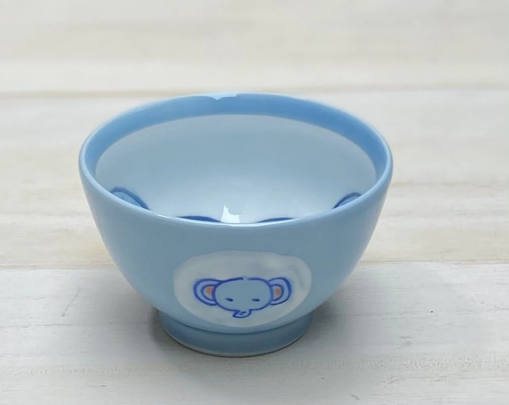 なかよし・ぞう　茶碗