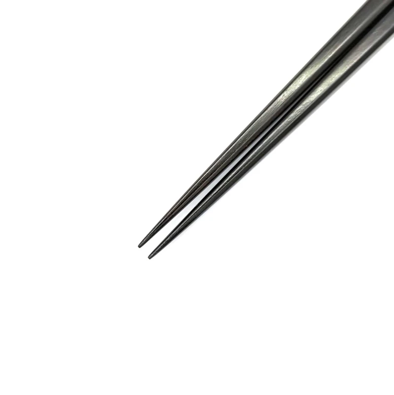 山中塗　縞黒檀四角　龍蒔絵(中) 2枚目