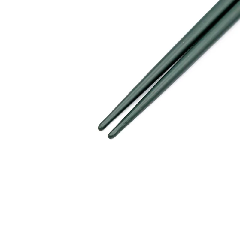 川連塗箸　トンボ　緑　19cm 1枚目