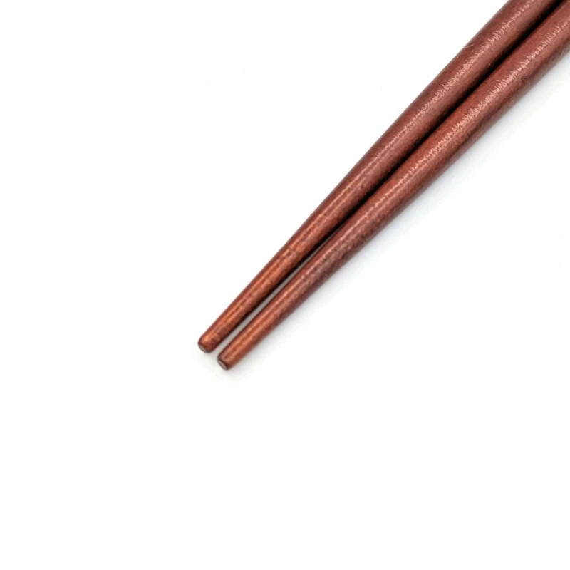 食洗機対応　若狭塗箸　しずく桜　濃赤(中) 2枚目