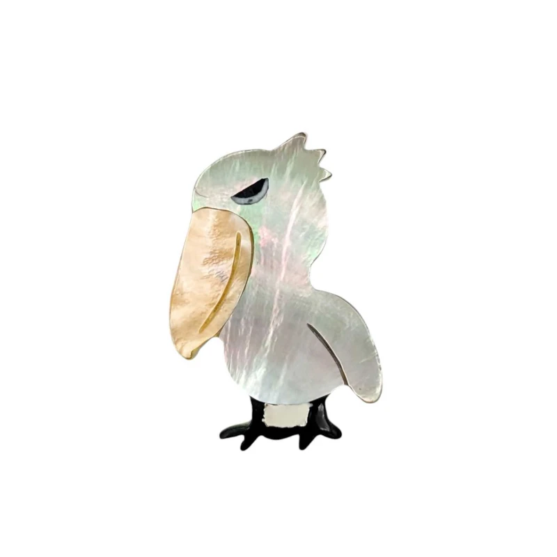 貝箸置　ハシビロコウ