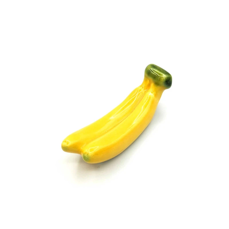 京焼　箸置　バナナ