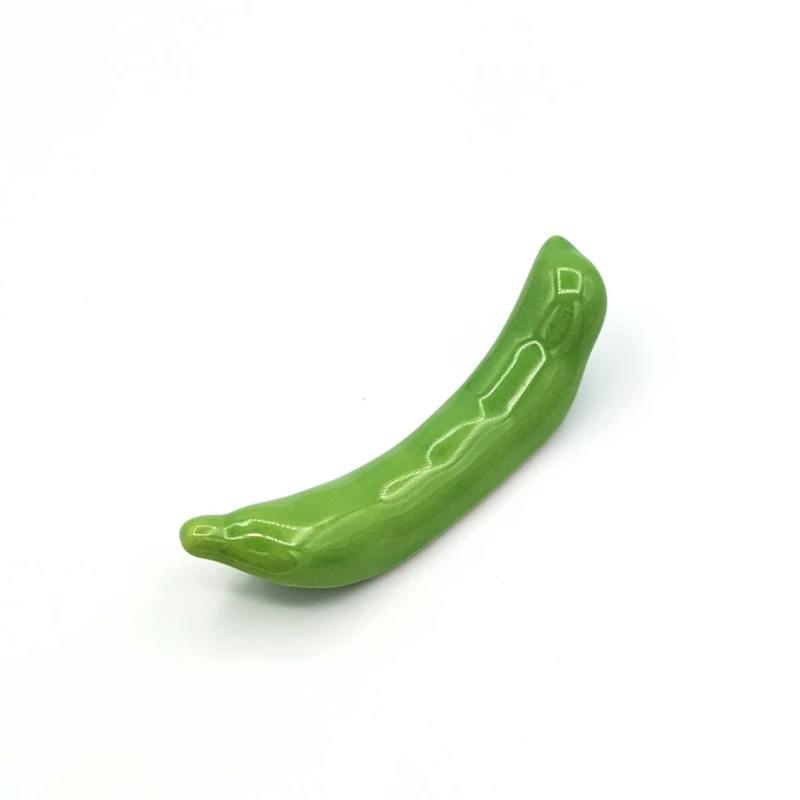 京焼　箸置　野菜　えんどう豆