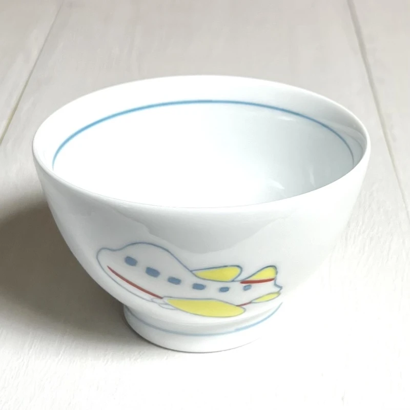 僕のうつわ　茶碗　飛行機