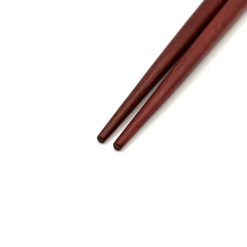貝象嵌箸　トンボ　パープルハート(中) 1枚目