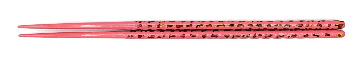 籃胎漆器箸　極細　ピンク