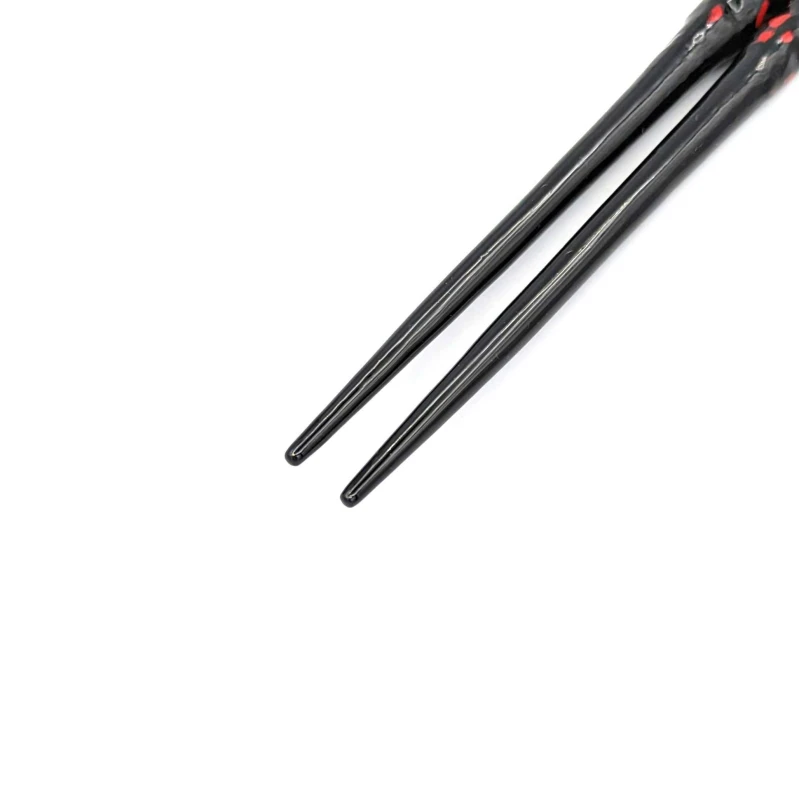 籃胎漆器箸　艶有　黒 1枚目