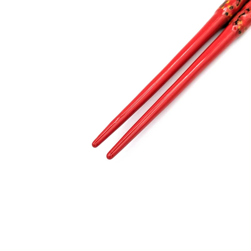 籃胎漆器箸　艶有　赤 1枚目