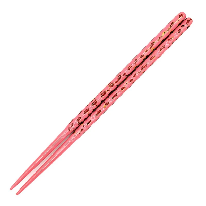 籃胎漆器箸　艶有　ピンク 3枚目