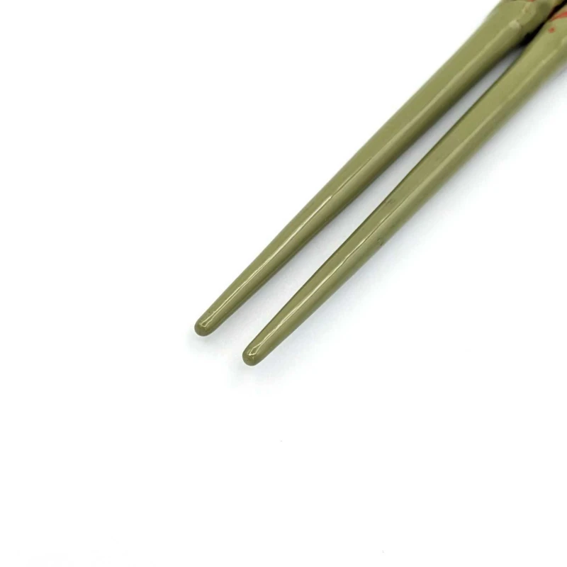 籃胎漆器箸　艶有　グレー 1枚目