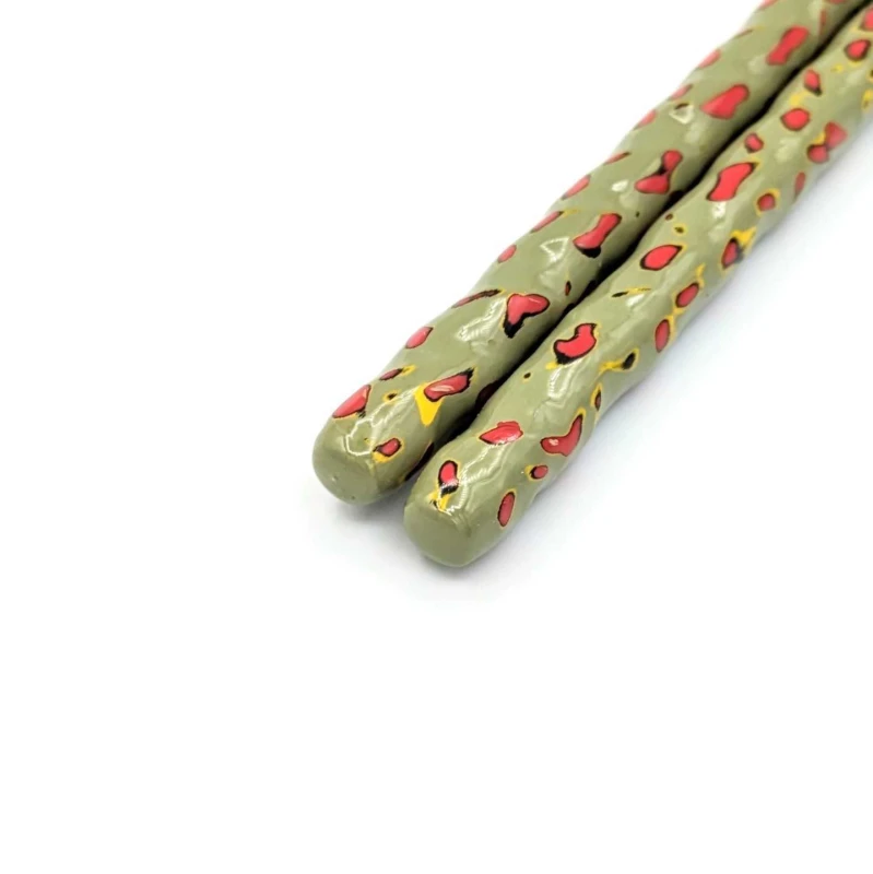 籃胎漆器箸　艶有　グレー 2枚目